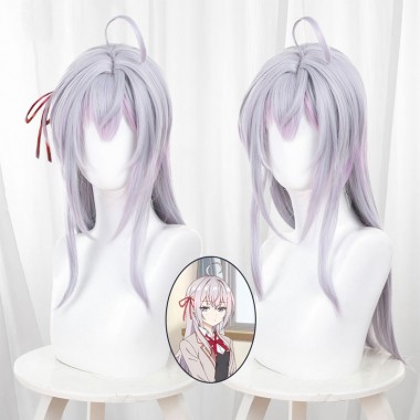 時々ボソッとロシア語でデレる隣のアーリャさん　アリサ　ウイッグ　コスプレ　銀髪　かつら　ロングヘア　あほ毛　