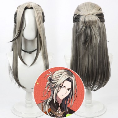 エイティーントリップ 鹿礼光 コスプレかつら 立体感 かっこいい グラデーション ティアラ