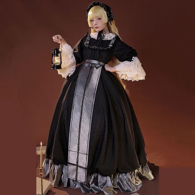 ゴシック　ヴィクトリカ　コスプレ衣装　アンティークドレス　かわいい　コスチューム　変装