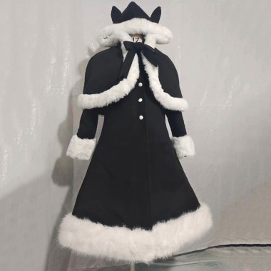 中二病でも恋がしたい！小鳥遊六花 コスプレ衣装 冬服 かわいい ワンピース コスチューム 撮影