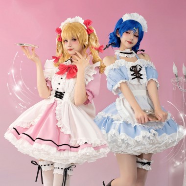マーメイドメロディーぴちぴちピッチ 七海るちあ Hanon Hosho コスプレ衣装 ピンク スカート かわいい コスチューム