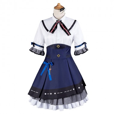 プロジェクトセカイ カラフルステージ!  桐谷遥 コスプレ衣装 コスチューム 肩出しのワンピース かわいい 撮影