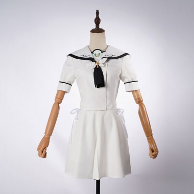 Summer Pockets 鳴瀬しろは なるせ しろは 鷹原 しろは 空門蒼 コスプレ衣装 撮影 かわいい JK服 コスチューム