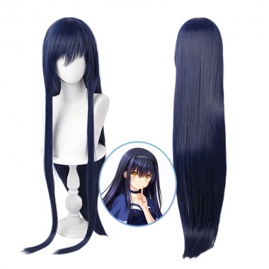 Summer Pockets 久島鴎 くしま かもめ コスプレかつら かわいい 紫 撮影