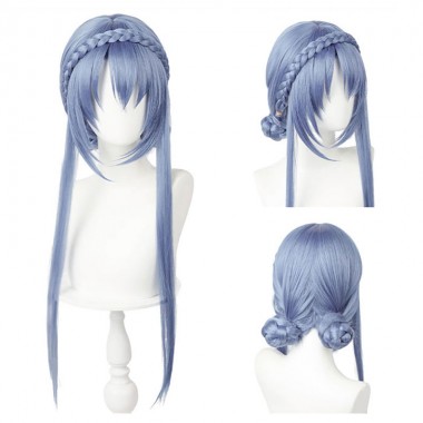 Summer Pockets 空門蒼 そらかど あお コスプレかつら かわいい 三つ編み 撮影