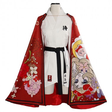 HUNDRED LINE -最終防衛学園- 凶鳥狂死香 まがどりきょしか コスプレ衣装 マント かっこいい 撮影 コスチューム