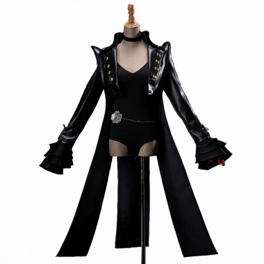 ペルソナ （PERSONA） 芳澤かすみ コスプレ衣装 革スーツ かっこいい 怪盗服 コスチューム