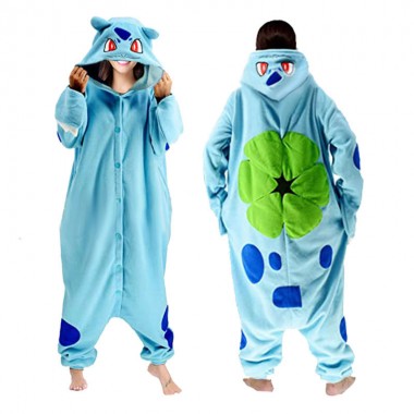 ポケットモンスターシリーズ  フシギダネ Bulbasaur コスプレ衣装  着ぐるみ パジャマ(部屋着)