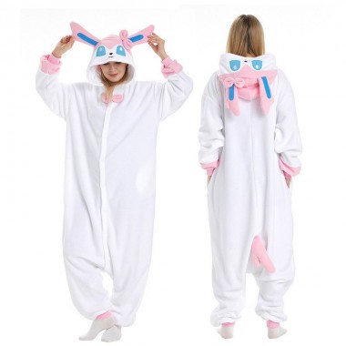ポケットモンスターシリーズ  ニンフィア Sylveon コスプレ衣装  着ぐるみ パジャマ(部屋着) コスチューム