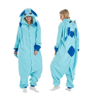 ポケットモンスターシリーズ  グレイシア Glaceon コスプレ衣装 着ぐるみ パジャマ(部屋着) コスチューム