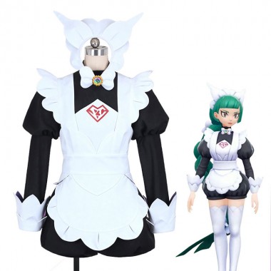 Pokémon LEGENDS Z-A ハルジオ(トレーナー) メイド服 エプロンドレス コスプレ衣装