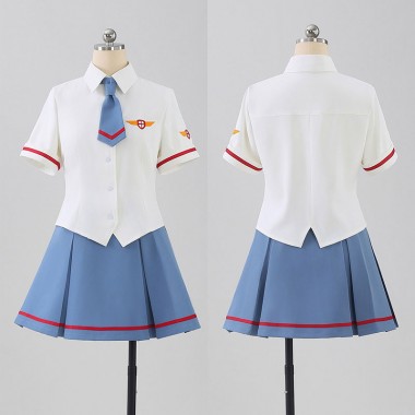 カードキャプターさくら  木之本桜（きのもと さくら） 大道寺知世 だいどうじ ともよ 制服 コスプレ衣装 コスチューム かわいい スカート 撮影