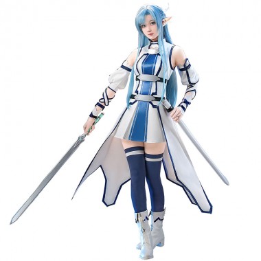 ソードアート・オンライン ALO(ファントム・バレット編以降) アスナ(SAO) あすな  結城明日奈 ゆうきあすな コスプレ衣装 水の精 コスチューム