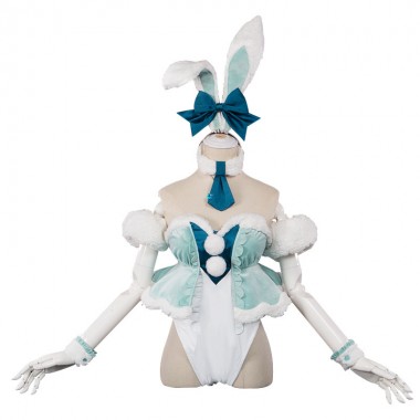 初音ミク　コスプレ衣装　縫制綱タイツ　バニガル　可愛　コスプレ衣装