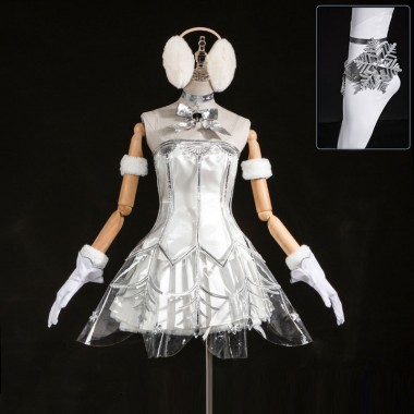 初音ミク 雪ミク コスプレ衣装 かわいい  撮影 コスチューム スカート