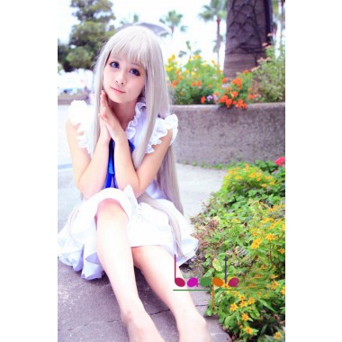 あの日見た花の名前を僕達はまだ知らない あの花 本間芽衣子 ほんま めいこ めんま コスプレウィッグ あの日見た花の名前を僕達はまだ知らない あの花 本間芽衣子 ほんま めいこ めんま コスプレウィッグ