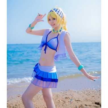 Love Live ラブライブ 夏色えがお 水着 ビキニ 絢瀬絵里 あやせえり コスプレ衣装