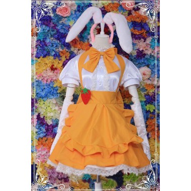 Di Gi Charat デ?ジ?キャラット うさだあかり コスプレ衣装 Di Gi Charat デ?ジ?キャラット うさだあかり コスプレ衣装