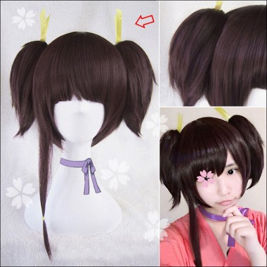 甲鉄城のカバネリ 無名 むめい コスプレウィッグ 和服版