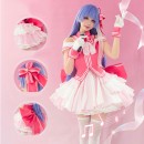 デート·ア·ライブ 誘宵美九 コスプレ衣装 スカート リボン ピンク かわいい