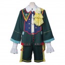 あんさんぶるスターズ! Ensemble Stars　仁兎なずな　Rabits 舞台衣装　礼服セット　革　ジョーゼット　コスチューム　