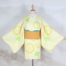 銀魂　沖田総悟　コスプレ衣装　女装　浴衣　和風　レモン柄　かわいい　コスチューム