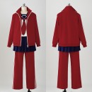 銀魂3Z 3年Z組銀八先生 神楽 かぐら 赤ジャージ コスプレ衣装 撮影 かわいい コスチューム