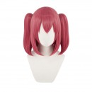 ラブライブ! サンシャイン!! Lovelive Aqours 黒澤ルビィ Ruby くろさわ るびぃ コスプレかつら かわいい 赤いツインテール 撮影