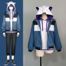 Vtuber NIJISANJI  にじさんじ　長尾景（ながお　けい）　コスチューム　パーカー　日常可　猫耳　私服