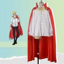 ワンピース　ONEPIECE　サンジ　コスプレ衣装　エレガント　ケープ付き　コスチューム