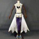 グランブルーファンタジー　ナルメア　コスチューム　戦闘服　セクシー　白い剣士　大き裾