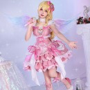 アイカツ！シリーズ　Aikatsu! Series　星宮いちご　オーロラキス　ピンク　甘い風　かわいい　コスプレ