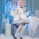 ブルーアーカイブ-Blue Archive-  聖園ミカ オタク系  常服 可愛い ゴシック風 お姉さん系　ゲーム着 オーダーメイド