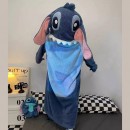 リロ＆スティッチ　スティッチ　デイズニーキャラクター　カワイイ風　モコモコパジャマ　寝巻き
