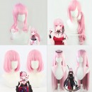 ホロライブEN　森カリオペ　ウイッグ　Vtuber　ピンク　小顔　カツラ　ボブ