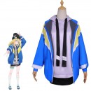 夜のクラゲは泳げない　山ノ内花音　コスプレ衣装　仮装　コスチューム　ブルー　ジャケット　アニメ