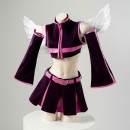 2.5次元の誘惑　ミリエラ　橘美花莉　コスプレ衣装　コスチューム　ブラック　かわいい　仮装　セクシー