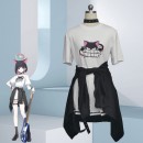 ブルーアーカイブ 杏山カズサ コスプレ衣装 オーダーメイド 白い半袖 軽装 かわいい