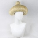 千と千尋の神隠し ゆばば コスプレかつら うすい黄色  撮影