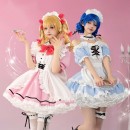マーメイドメロディーぴちぴちピッチ 七海るちあ Hanon Hosho コスプレ衣装 ピンク スカート かわいい コスチューム
