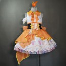 プロジェクトセカイ カラフルステージ!  花里みのり コスプレ衣装 可愛い風 ロリータ コスチューム 撮影