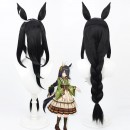 ウマ娘 プリティーダービー マンハッタンカフェ コスプレかつら 撮影 かわいい 黒い耳
