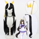 ウマ娘 プリティーダービー Pretty Derby カルストンライトオ コスプレかつら かわいい 白 撮影