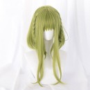 地縛少年花子くん 七峰桜 ななみねさくら コスプレかつら かわいい 抹茶グリーン 撮影