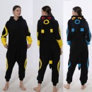 ポケットモンスターシリーズ  ブラッキー Umbreon コスプレ衣装 かわいい つなぎ服 パジャマ(部屋着) コスチューム