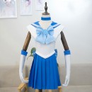 美少女戦士セーラームーン　セーラー制服 　水野亜美　青色 コスチューム