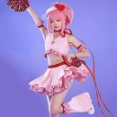 しゅごキャラ！ Joker　日奈森 あむ（ Hinamori Amu ）コスチューム　Amulet Heart　 ピンク　チアリーディング　ハート　