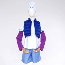 しゅごキャラ 藤咲なでしこ 藤咲凪彦/藤咲撫子  男装女装 オーダーメイド 青い 可愛い コスプレ