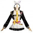 鏡音リン　MuseDashコラボ　コスプレ衣装　リズムゲーム　かわいい　仮装　変装　コスチューム