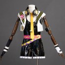 鏡音レン　MuseDashコラボ　コスプレ衣装　ゲーム　コスチューム　カワイイ風　仮装　制服風